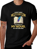 Book Lover T-Shirt: Imaginary Friends Novel Tee product image 1