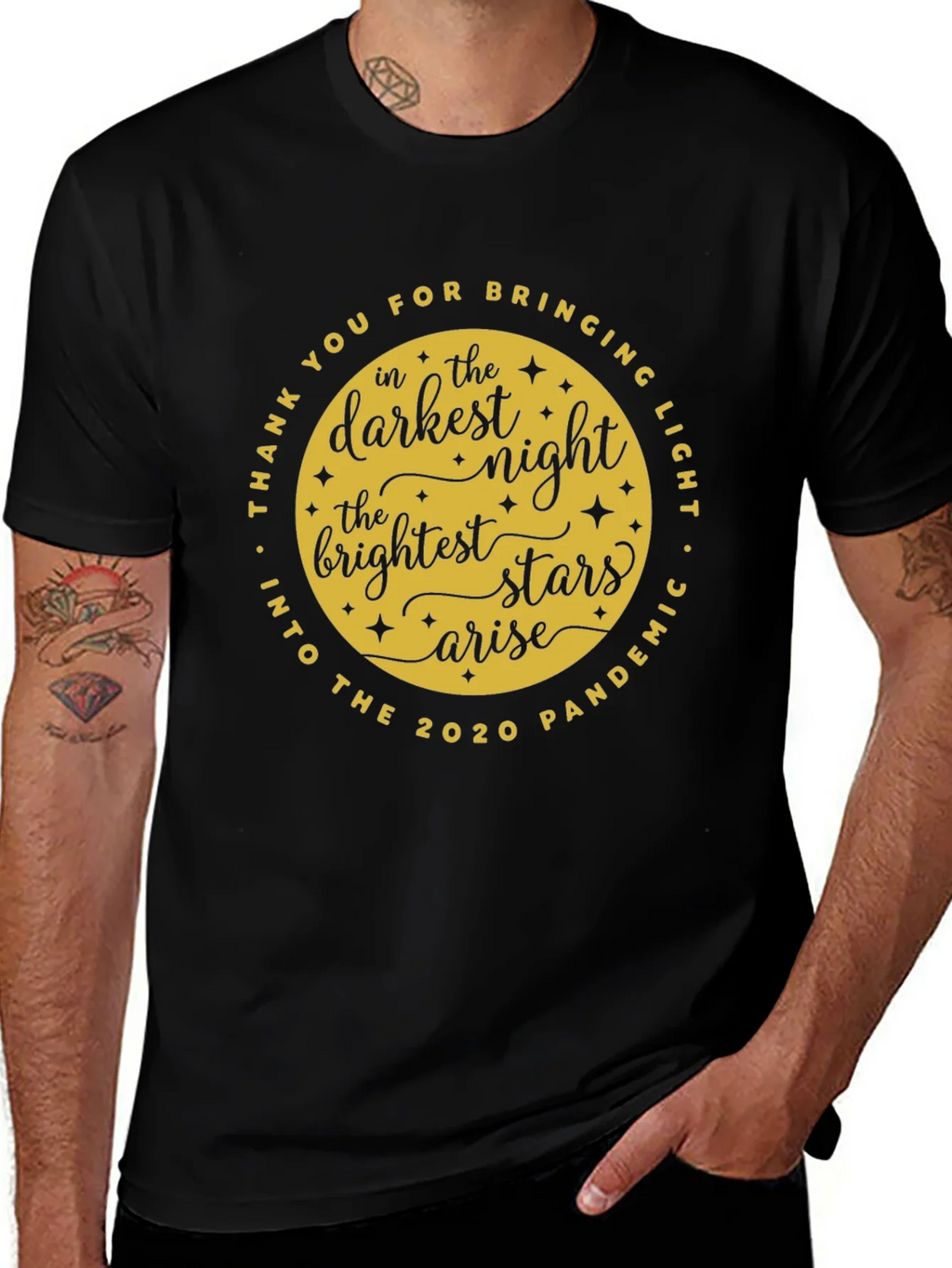 Darkest Night Brightest Stars T-Shirt product image 1