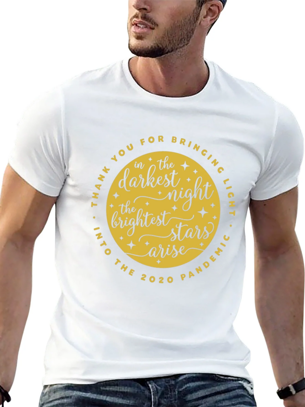 Darkest Night Brightest Stars T-Shirt product image 9