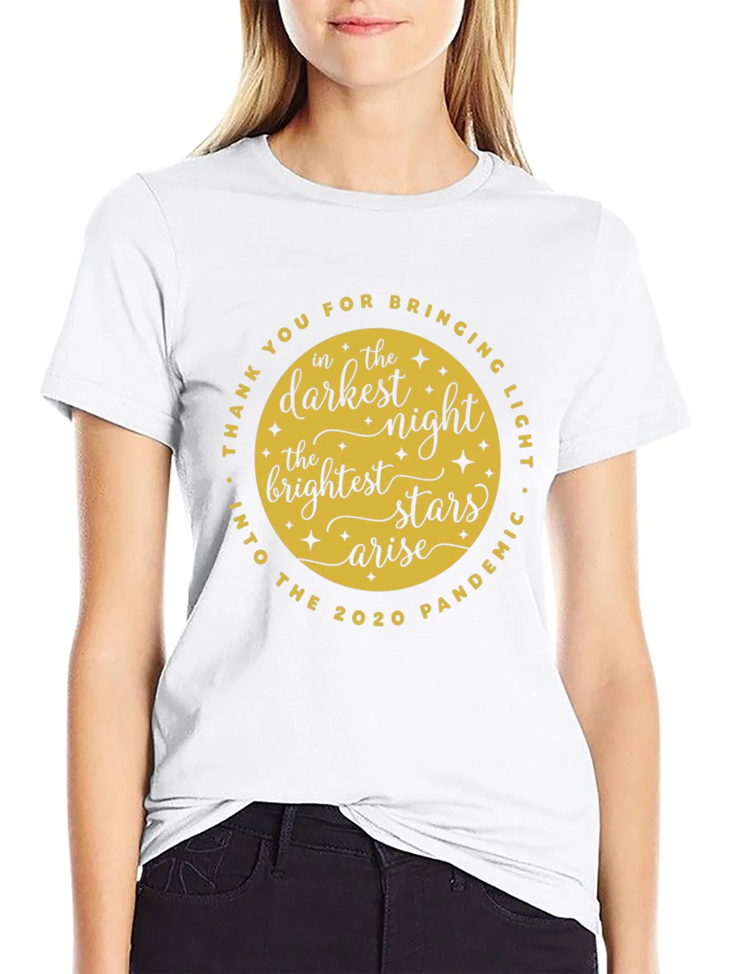 Darkest Night Brightest Stars T-Shirt product image 5