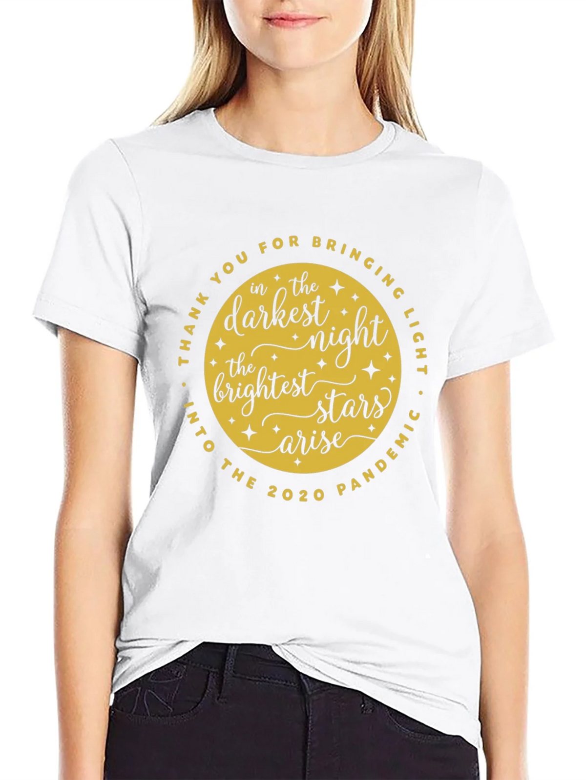 Darkest Night Brightest Stars T-Shirt product image 5