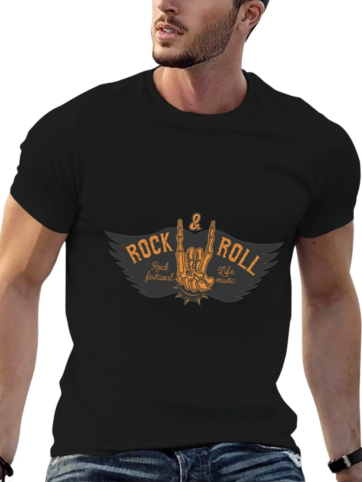 Rock & Roll Music Festival Graphic T-Shirt product image 5