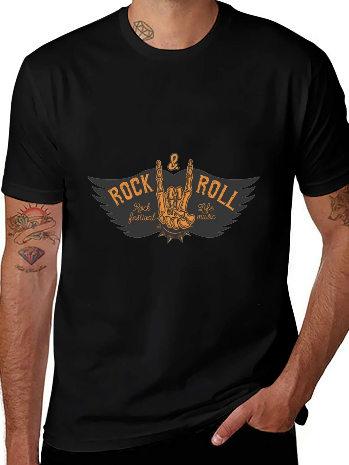 Rock & Roll Music Festival Graphic T-Shirt product image 1