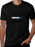 Ive Been Vaccinated Black T-Shirt product image 1