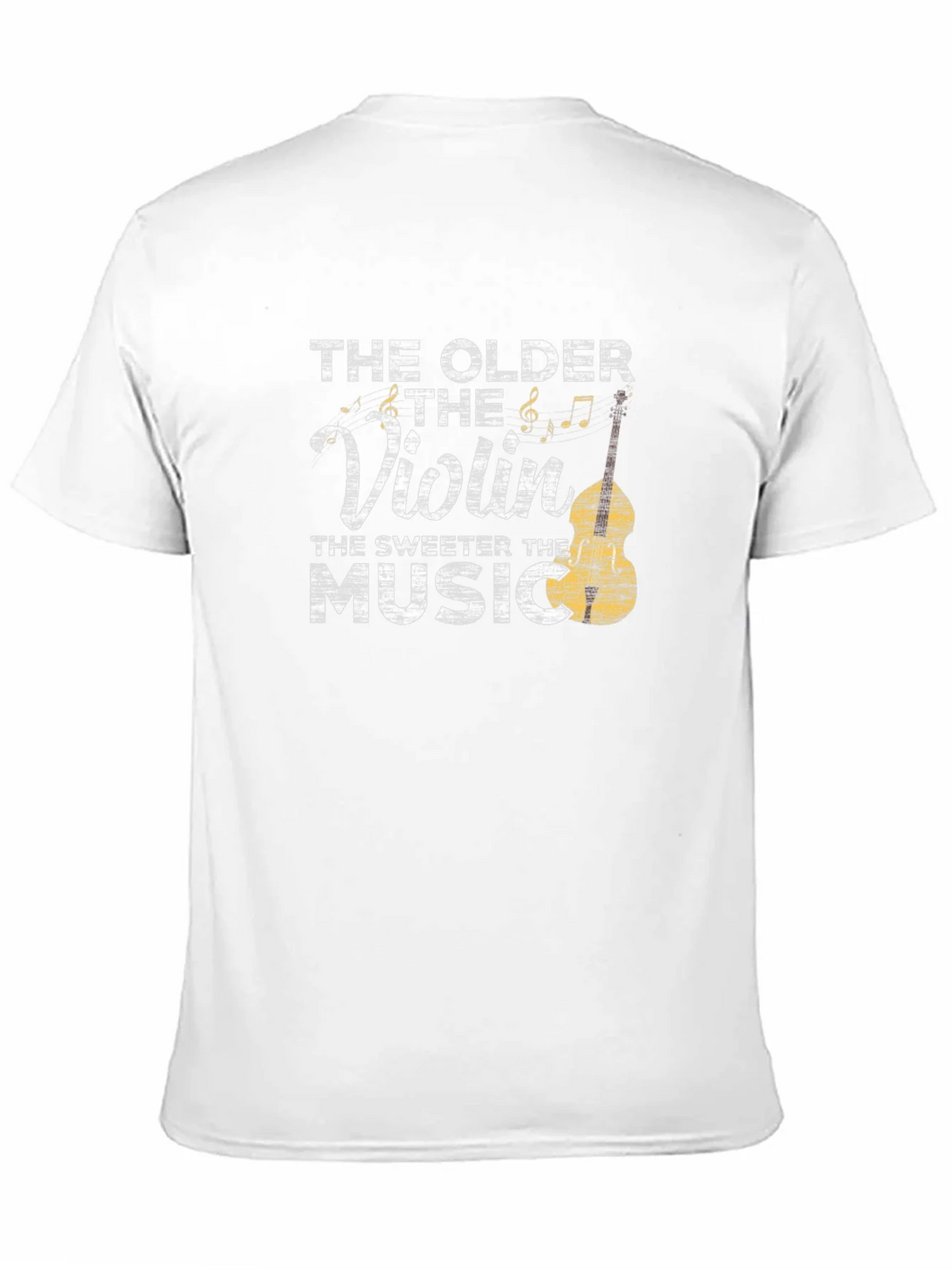 The Older Violin Sweeter Music T-Shirt product image 5