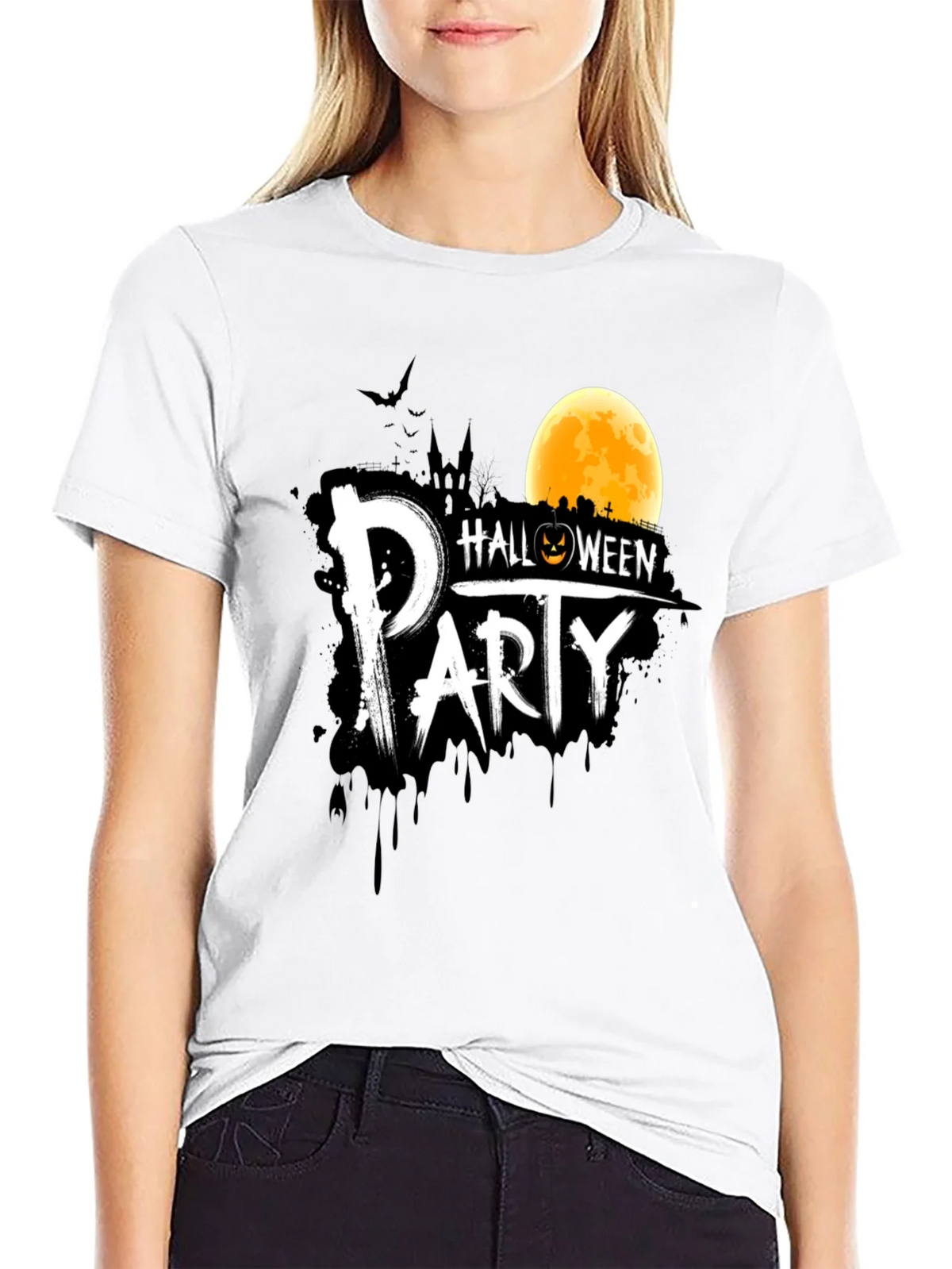 Halloween Party T-Shirt - Spooky Season Apparel product image 5