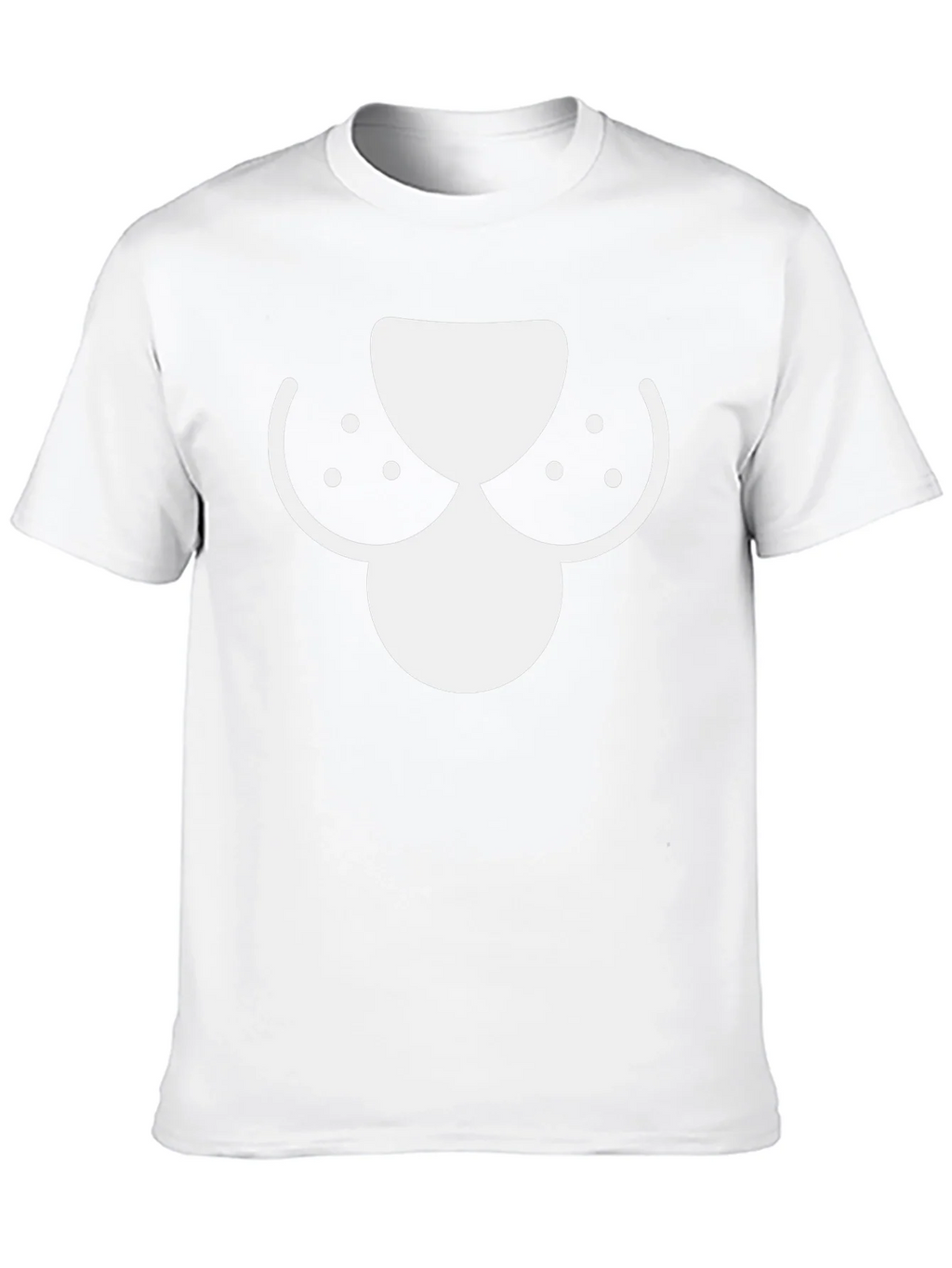 Dog Nose Graphic Tee - Black Cotton Casual Shirt product image 3