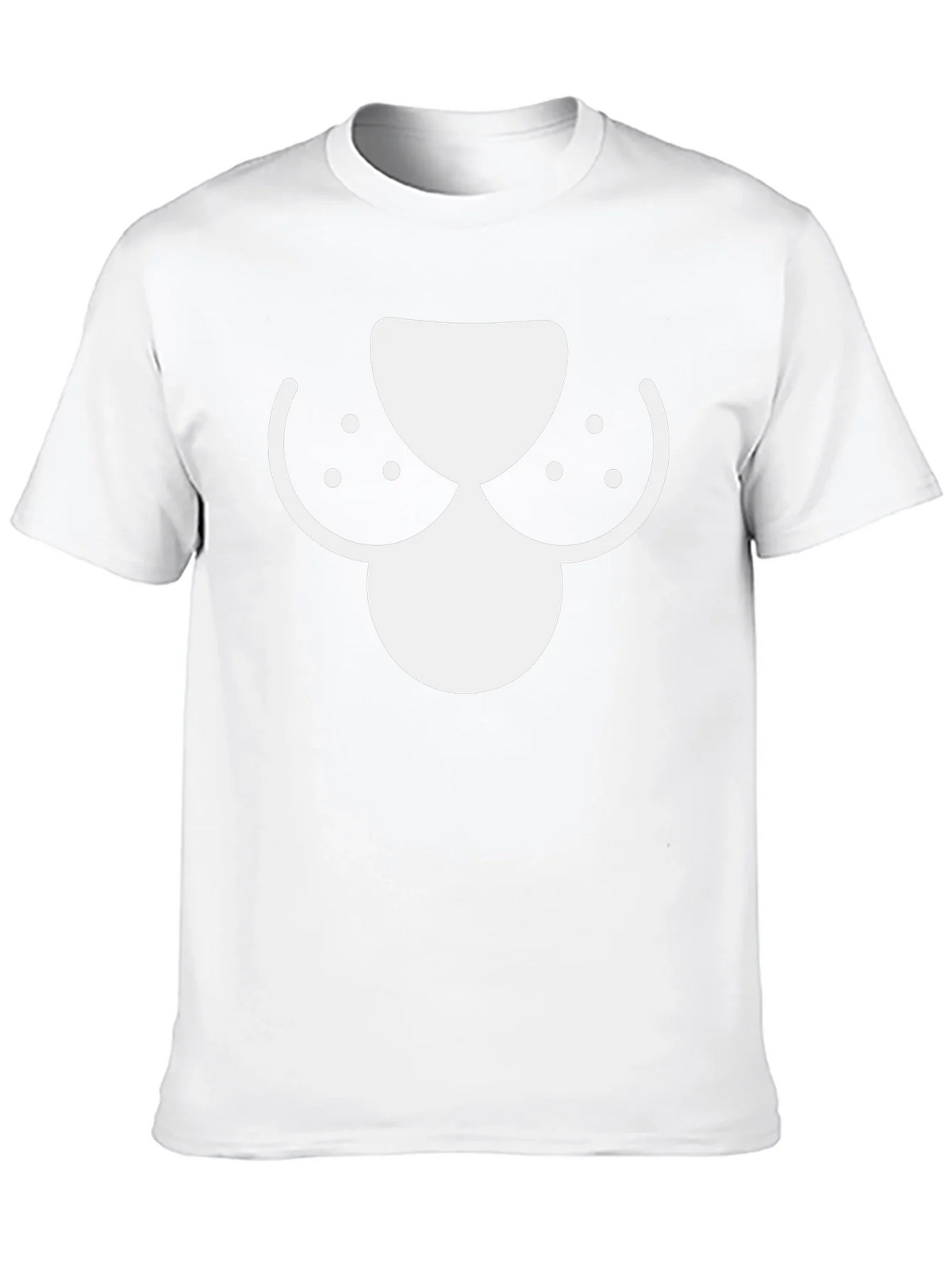 Dog Nose Graphic Tee - Black Cotton Casual Shirt product image 3