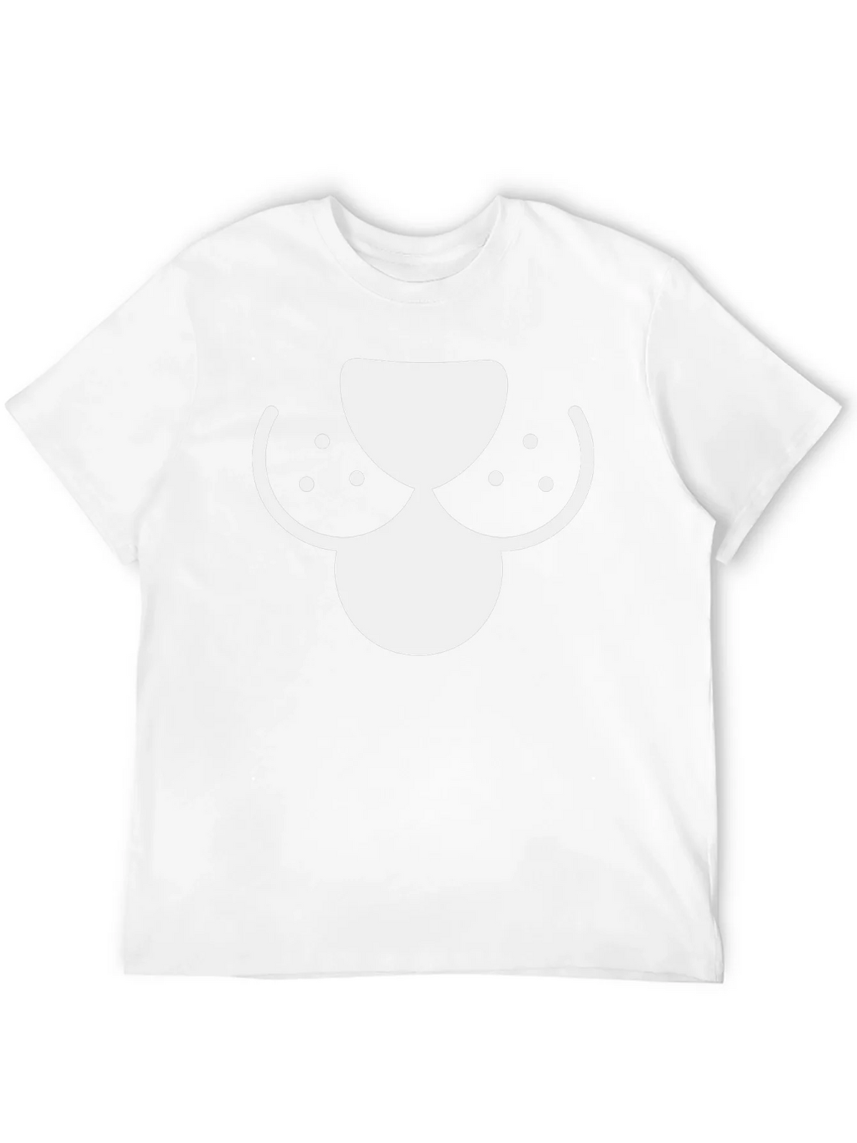 Dog Nose Graphic Tee - Black Cotton Casual Shirt product image 4
