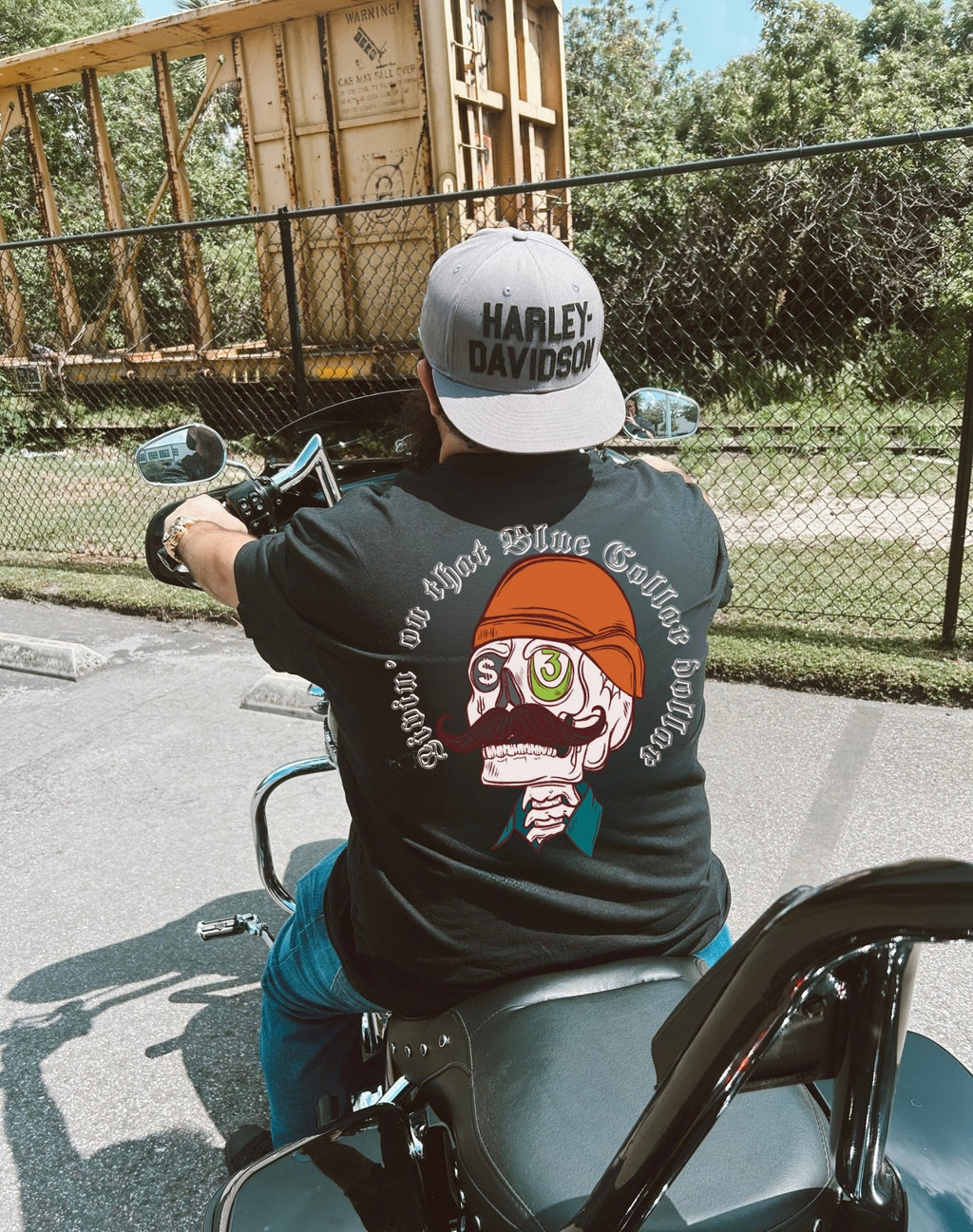 Livin on Blue Collar Dollar tee product image 1