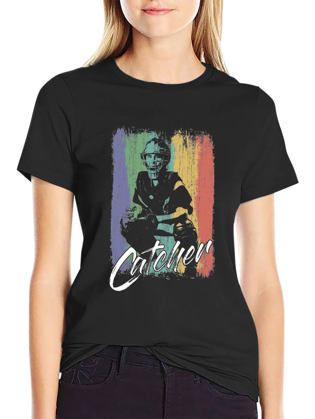Catcher Graphic Tee - Baseball Fan Shirt product image 2