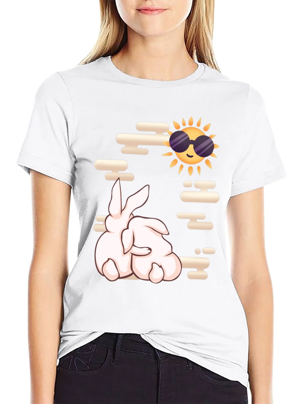 Cool Bunny Graphic T-Shirt - Soft Cotton Tee product image 4