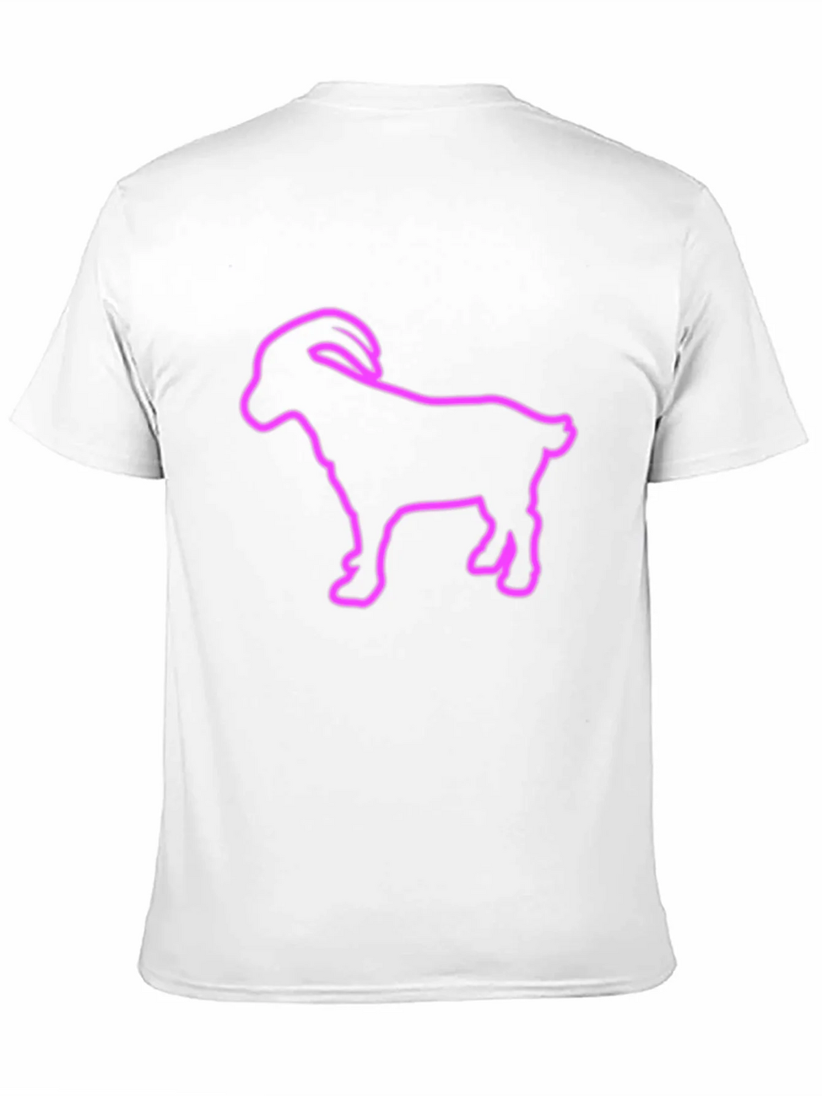 Goat Outline Graphic T-Shirt product image 4