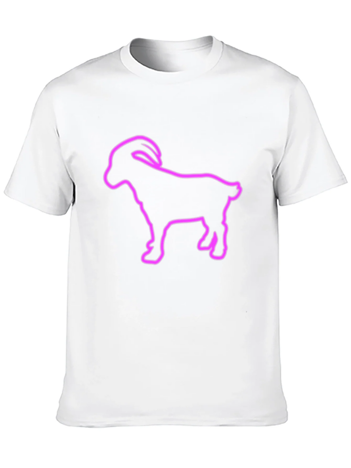 Goat Outline Graphic T-Shirt product image 3