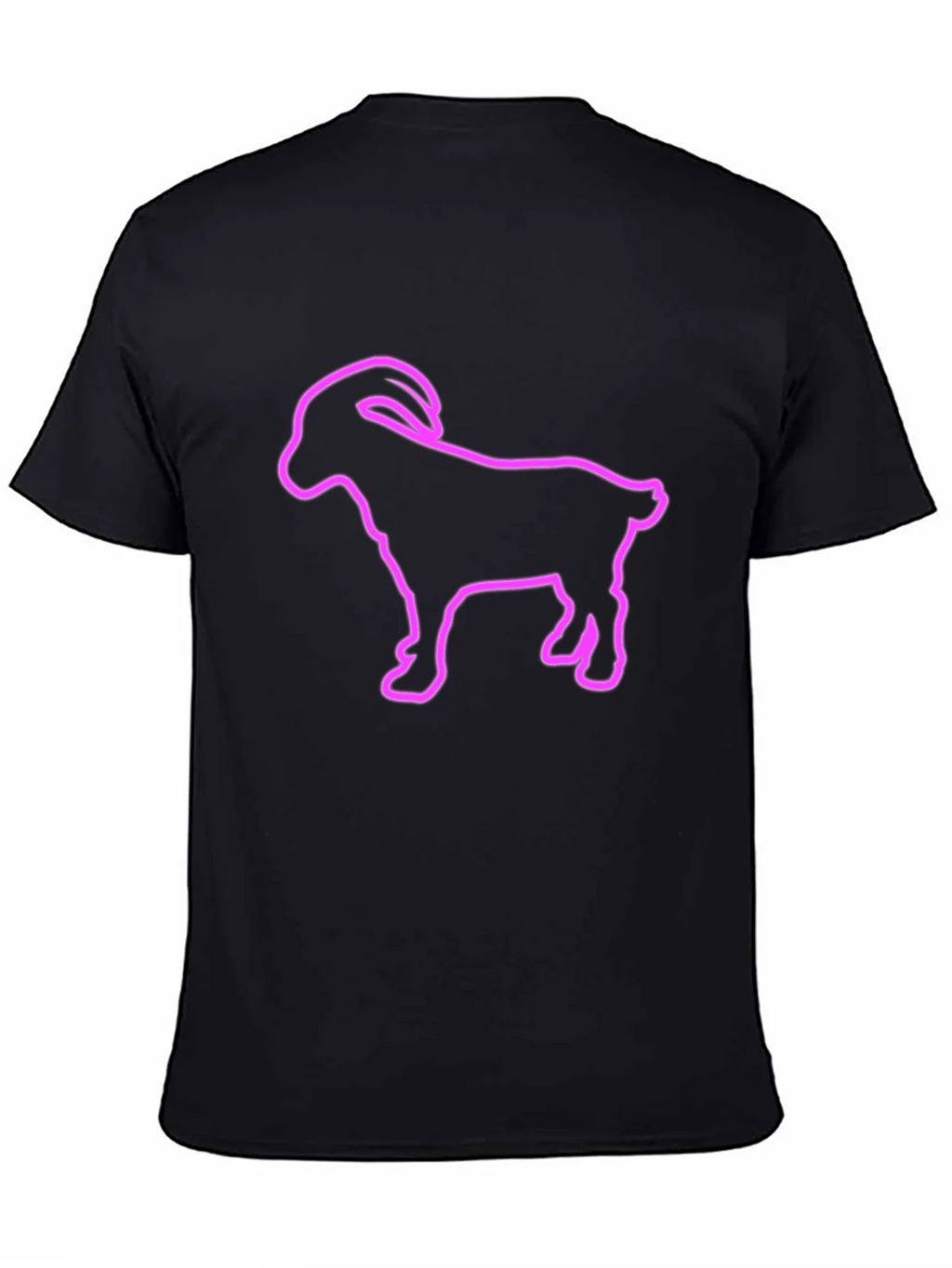 Goat Outline Graphic T-Shirt product image 1