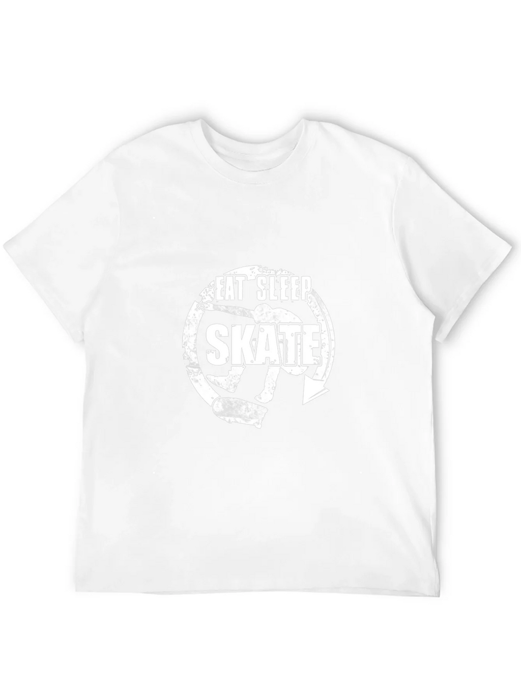 Eat Sleep Skate Black Graphic Tee product image 4