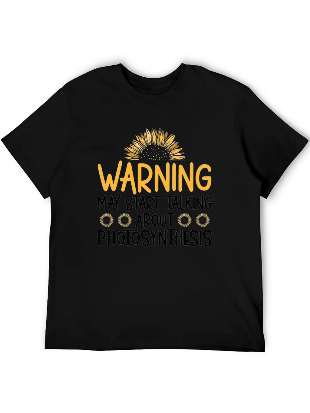 Warning Photosynthesis Graphic T-Shirt product image 5