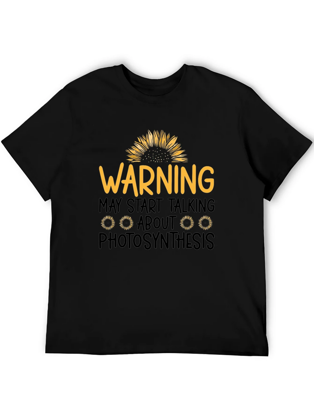Warning Photosynthesis Graphic T-Shirt product image 5