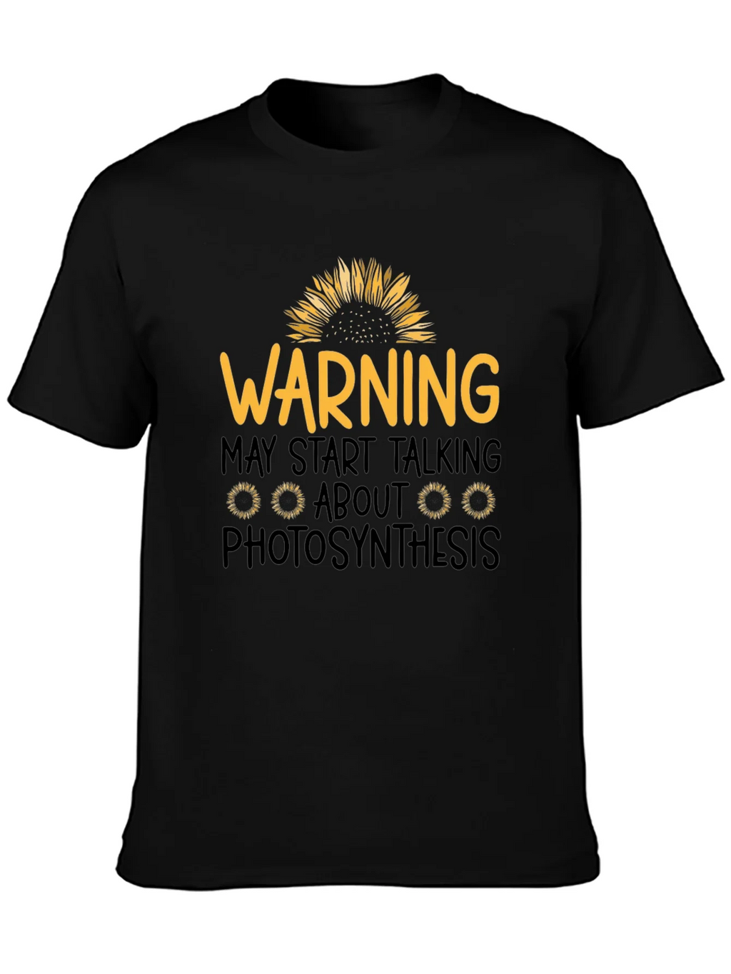 Warning Photosynthesis Graphic T-Shirt product image 3