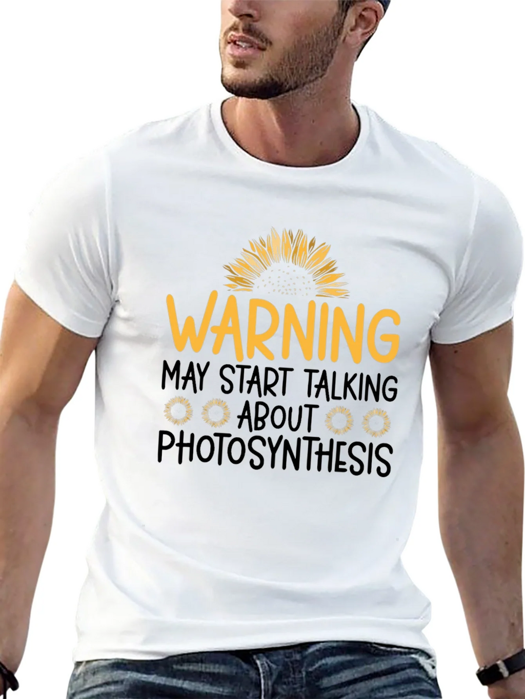 Warning Photosynthesis Graphic T-Shirt product image 11