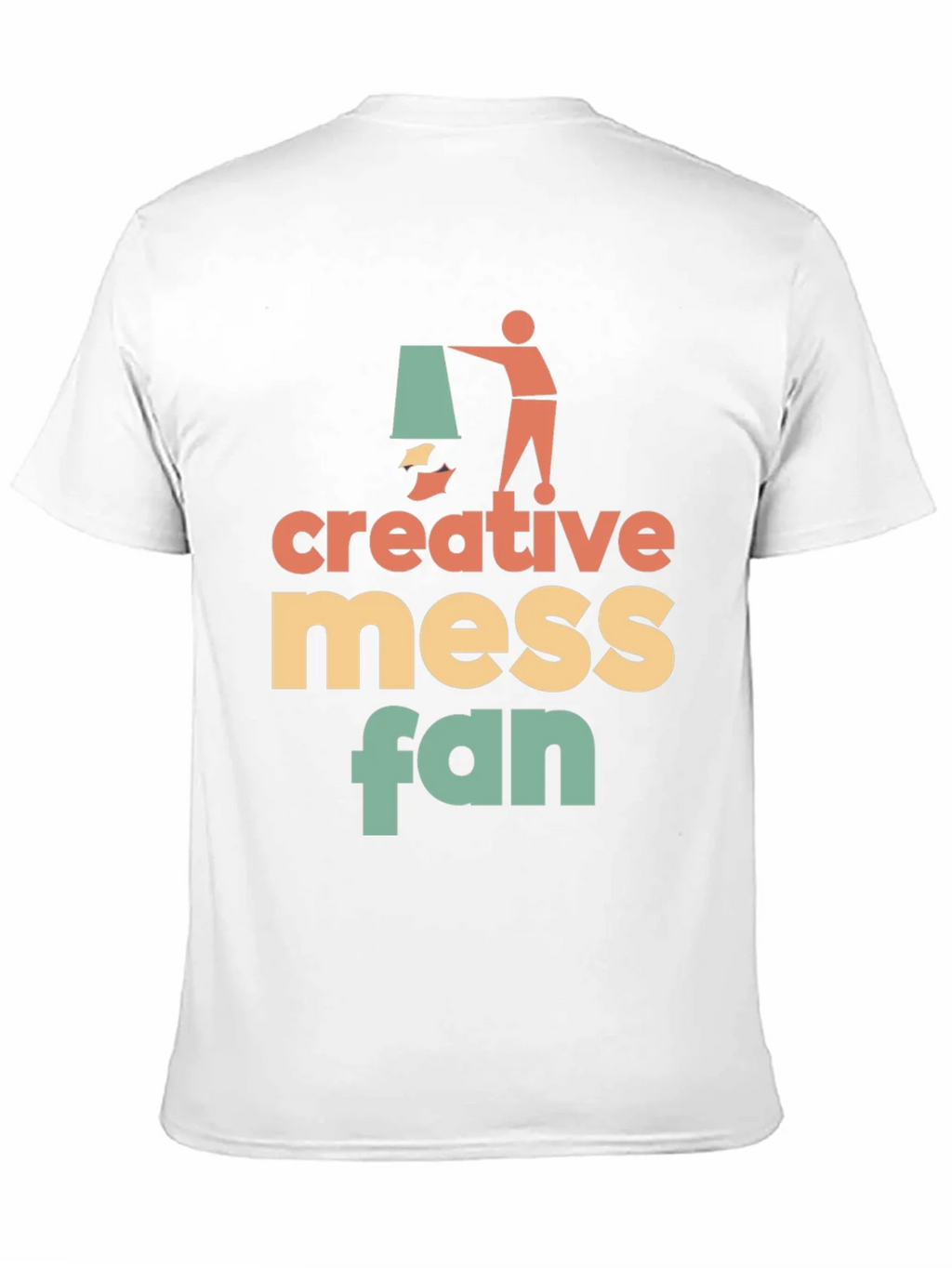 Creative Mess Fan Graphic T-Shirt - Stylish & Unique! product image 8