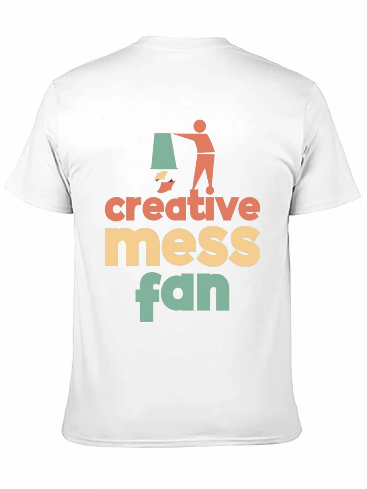 Creative Mess Fan Graphic T-Shirt - Stylish & Unique! product image 8