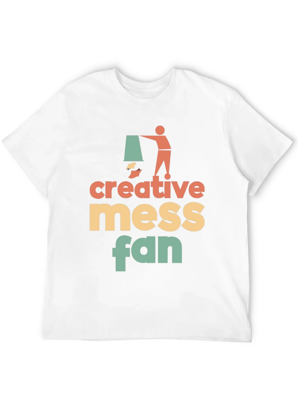 Creative Mess Fan Graphic T-Shirt - Stylish & Unique! product image 9