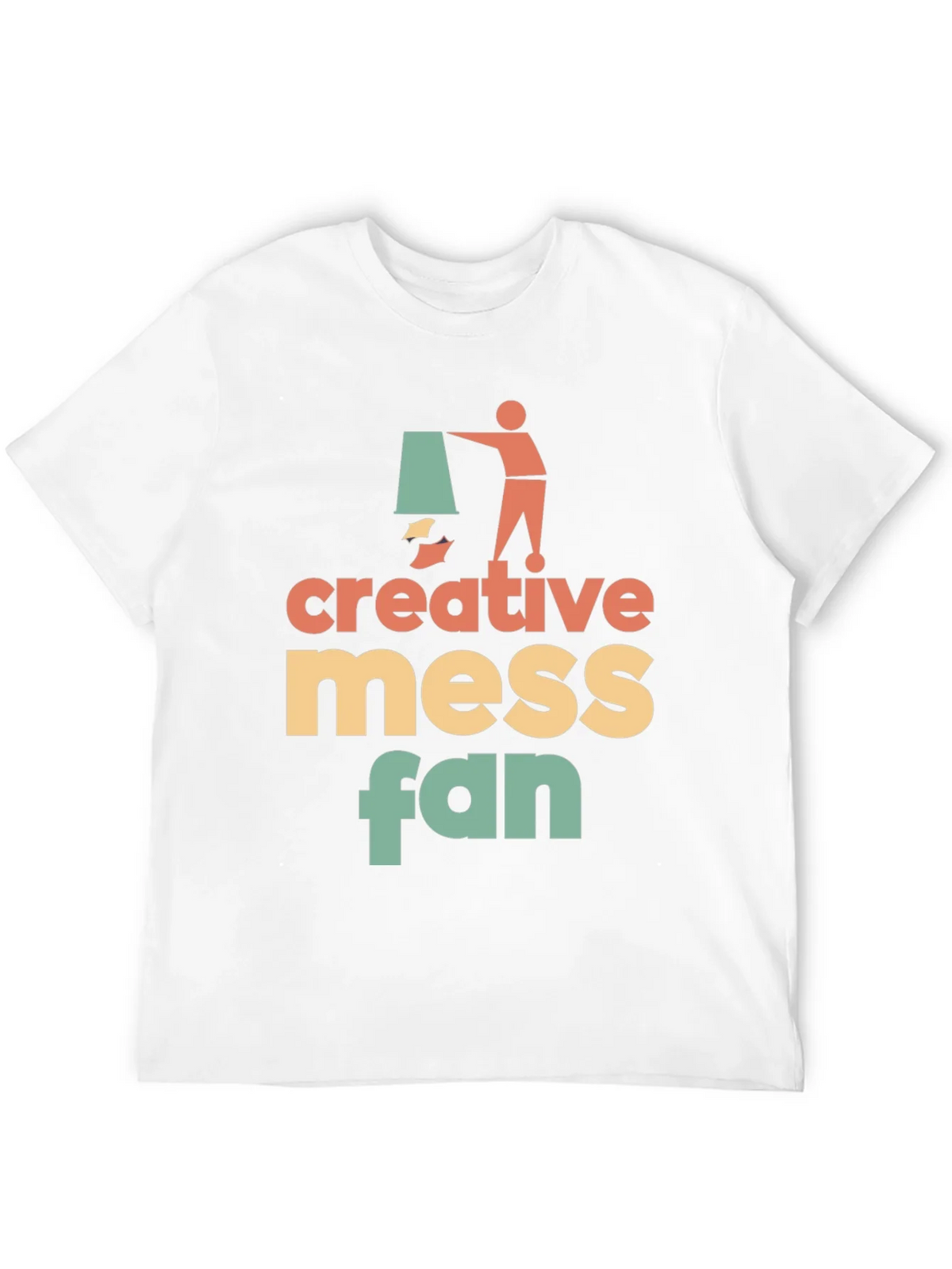 Creative Mess Fan Graphic T-Shirt - Stylish & Unique! product image 9
