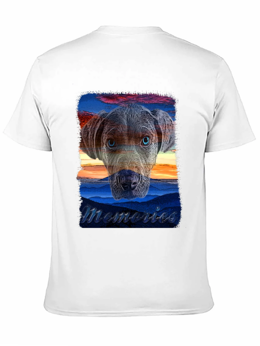 Memories Dog Graphic T-Shirt - Unisex product image 5