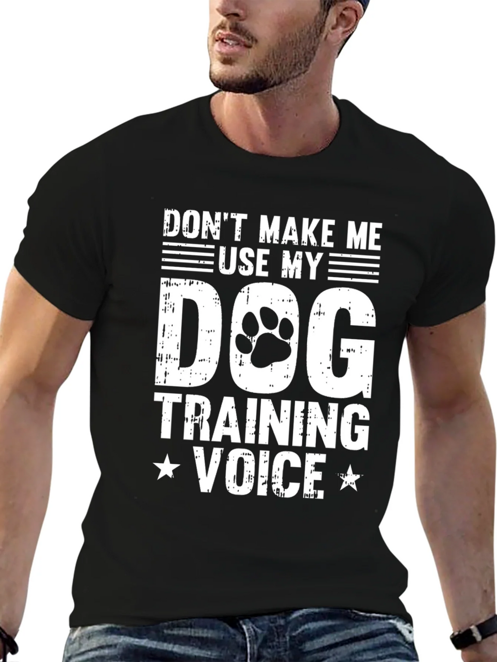 Dog Training Voice Graphic Tee product image 6