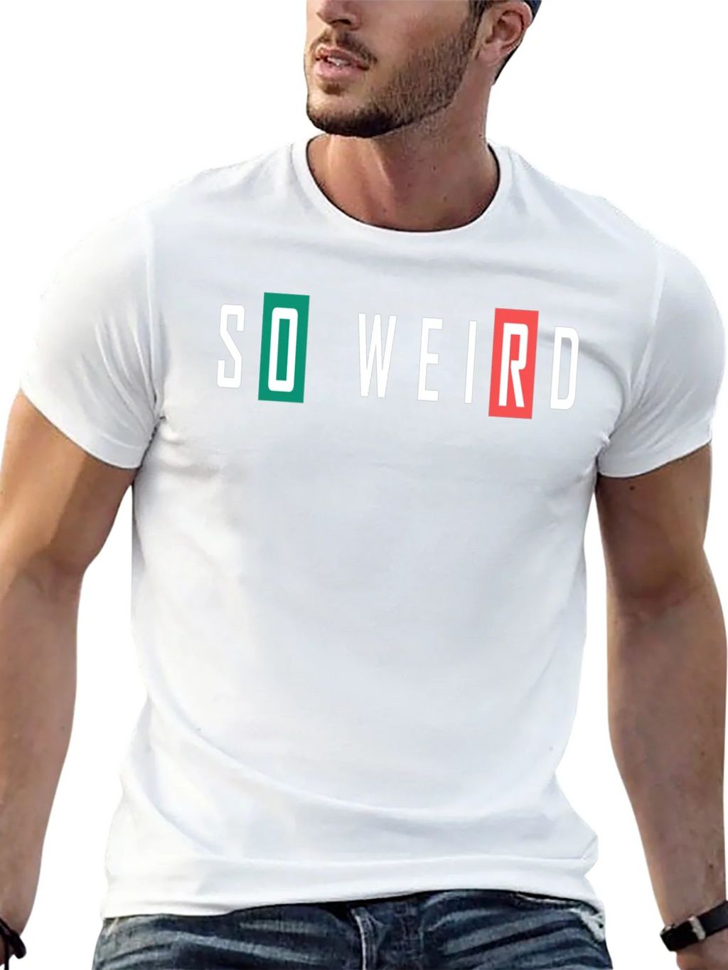 So Weird Graphic Tee - Mens Crew Neck T-Shirt product image 12
