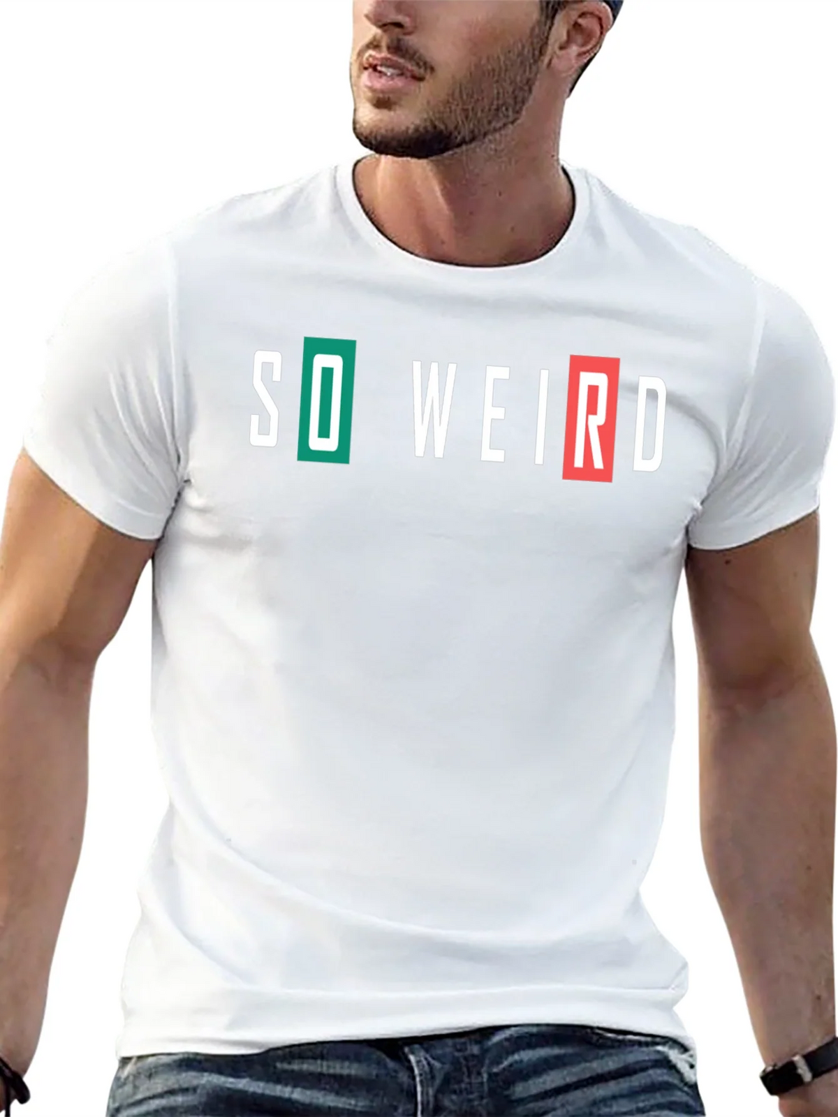So Weird Graphic Tee - Mens Crew Neck T-Shirt product image 12