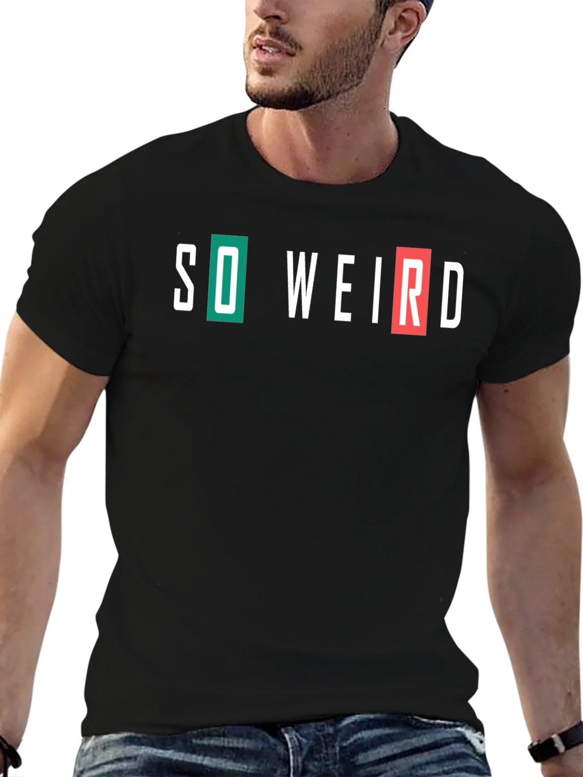 So Weird Graphic Tee - Mens Crew Neck T-Shirt product image 6