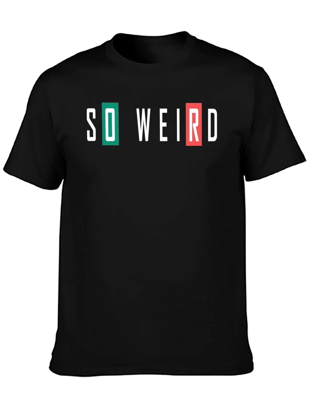 So Weird Graphic Tee - Mens Crew Neck T-Shirt product image 3