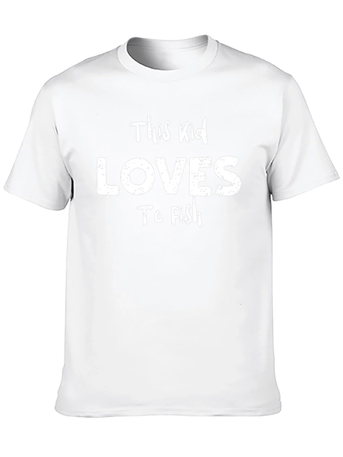 This Kid Loves To Fish - Graphic T-Shirt product image 3