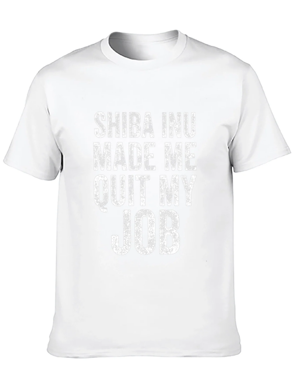 Shiba Inu Quit My Job T-Shirt Funny Dog Lover Tee product image 4