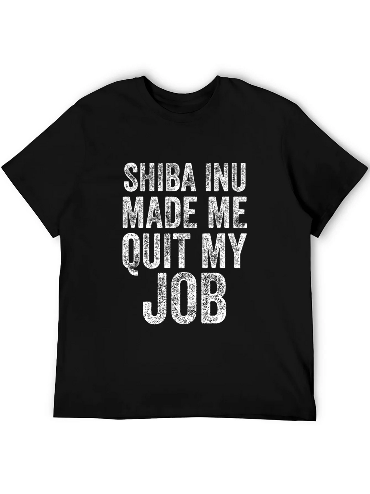Shiba Inu Quit My Job T-Shirt Funny Dog Lover Tee product image 2
