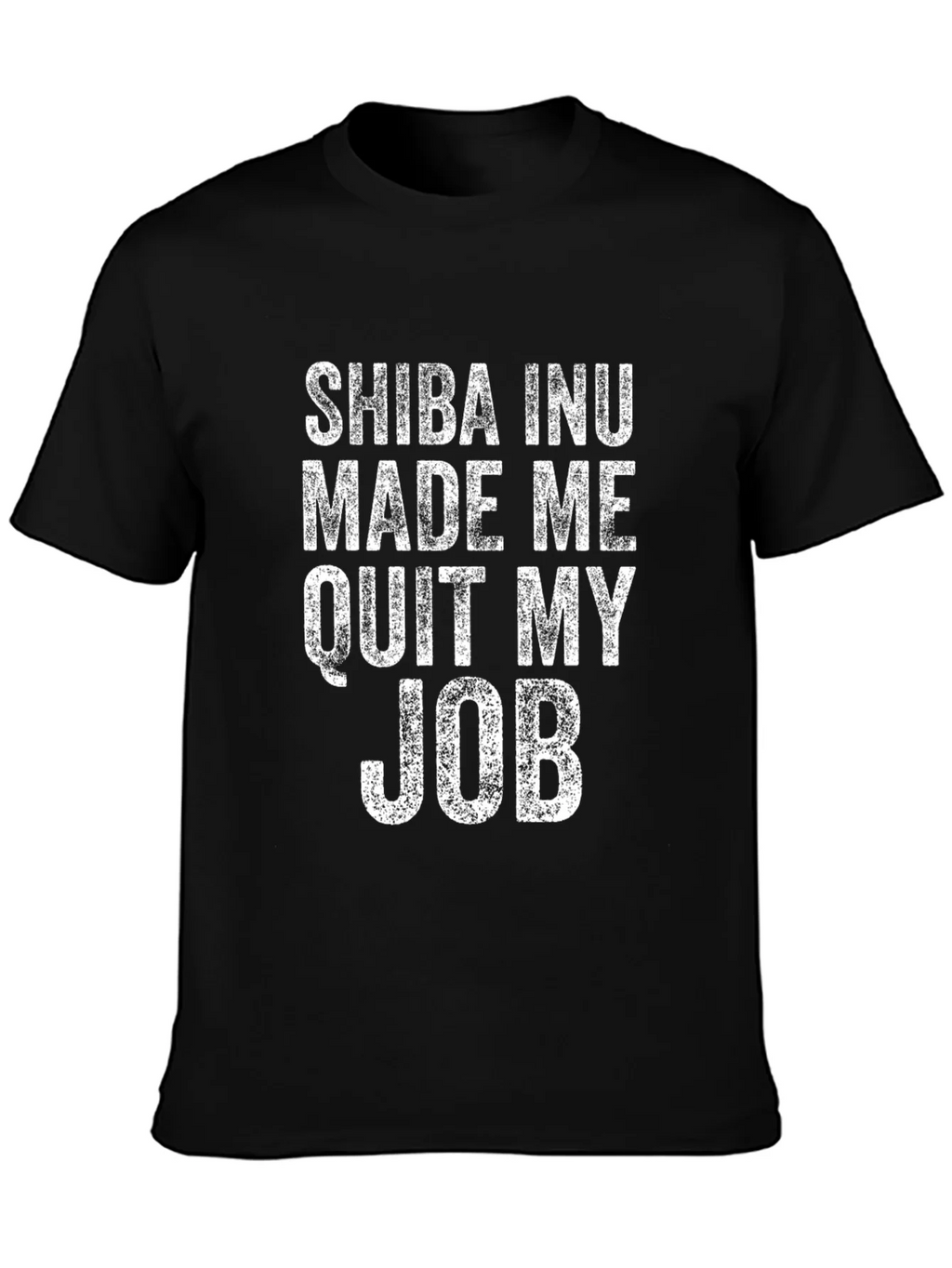 Shiba Inu Quit My Job T-Shirt Funny Dog Lover Tee product image 1