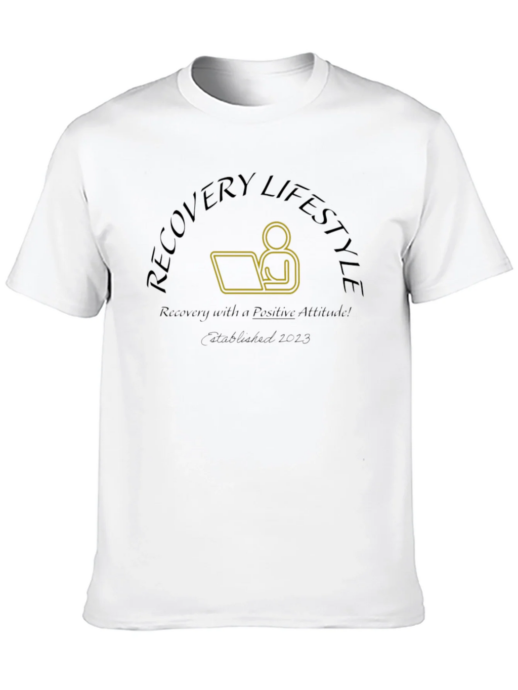 Recovery Lifestyle Positive Attitude T-Shirt product image 9