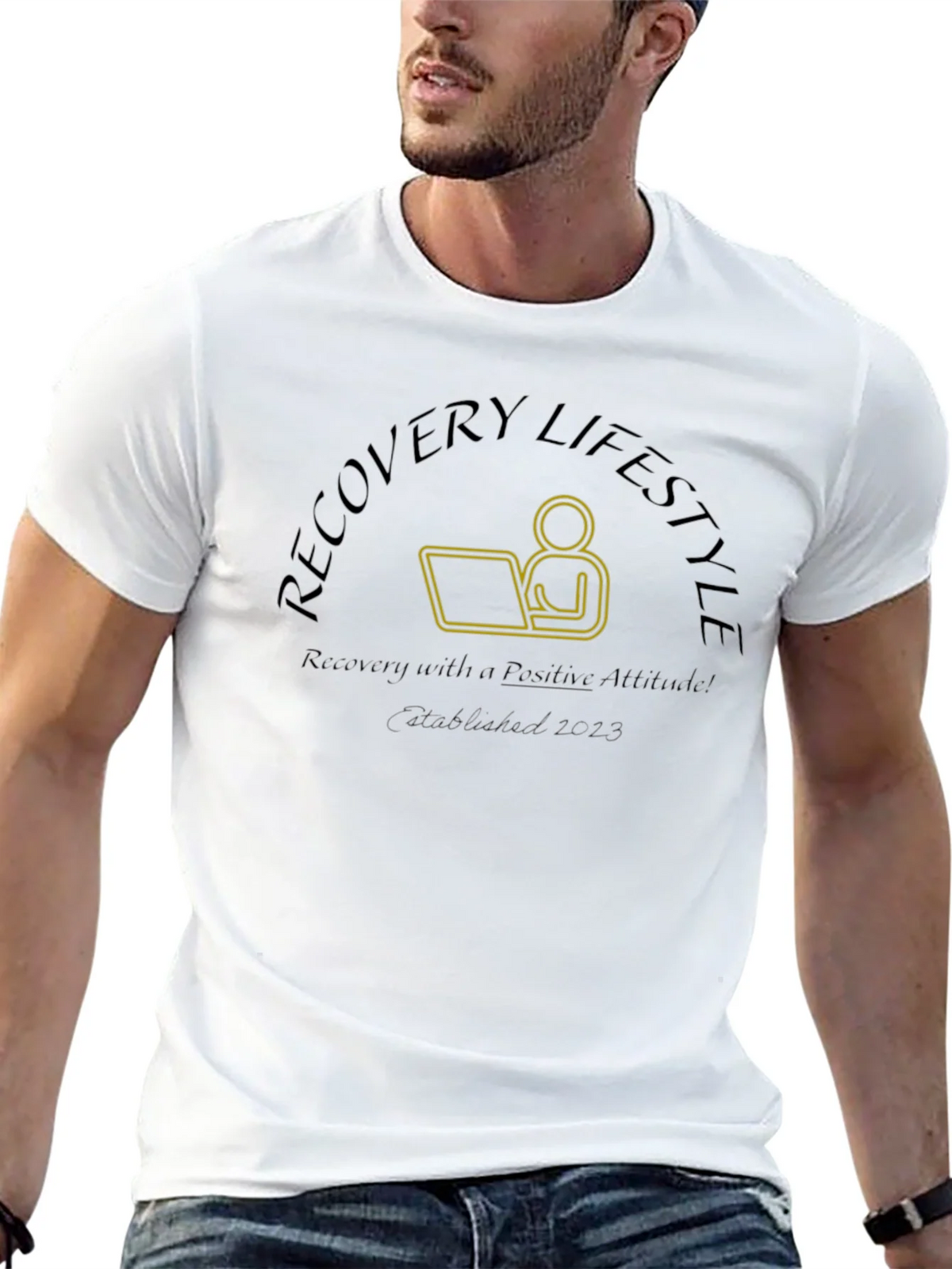 Recovery Lifestyle Positive Attitude T-Shirt product image 12