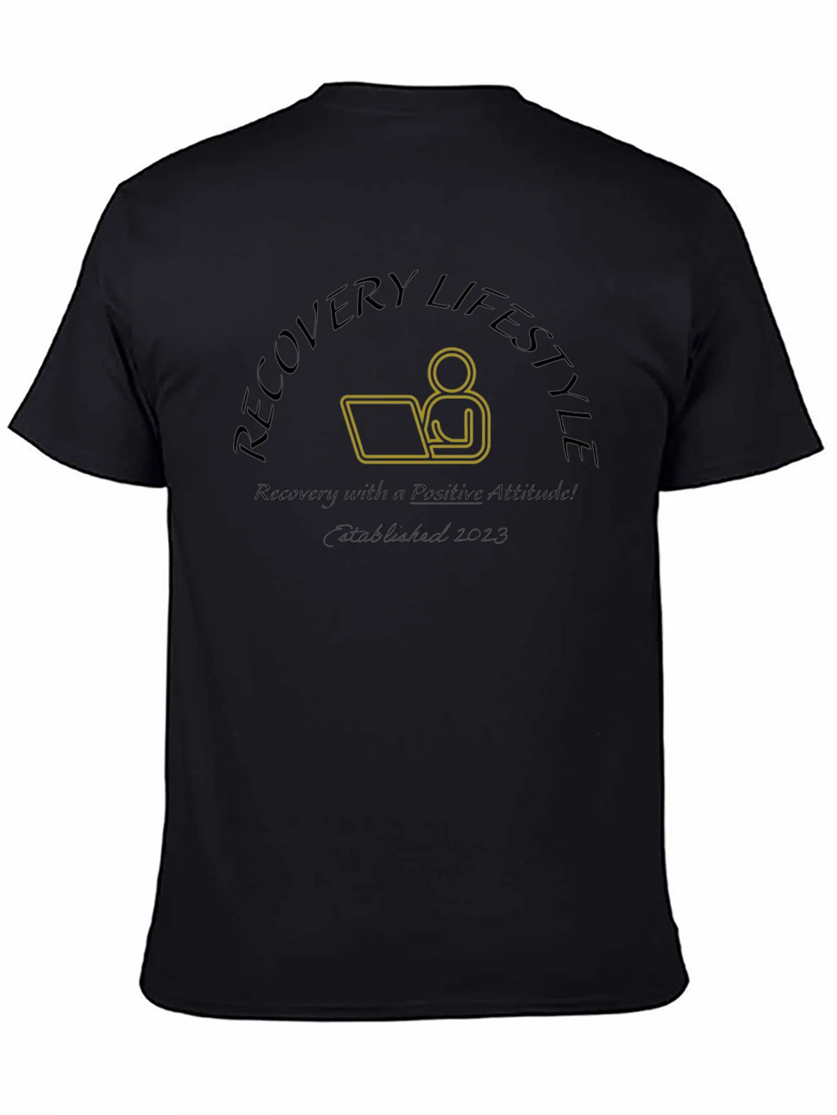 Recovery Lifestyle Positive Attitude T-Shirt product image 4