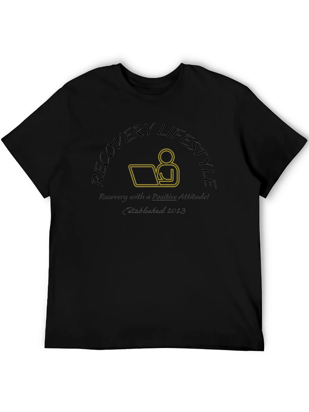 Recovery Lifestyle Positive Attitude T-Shirt product image 5