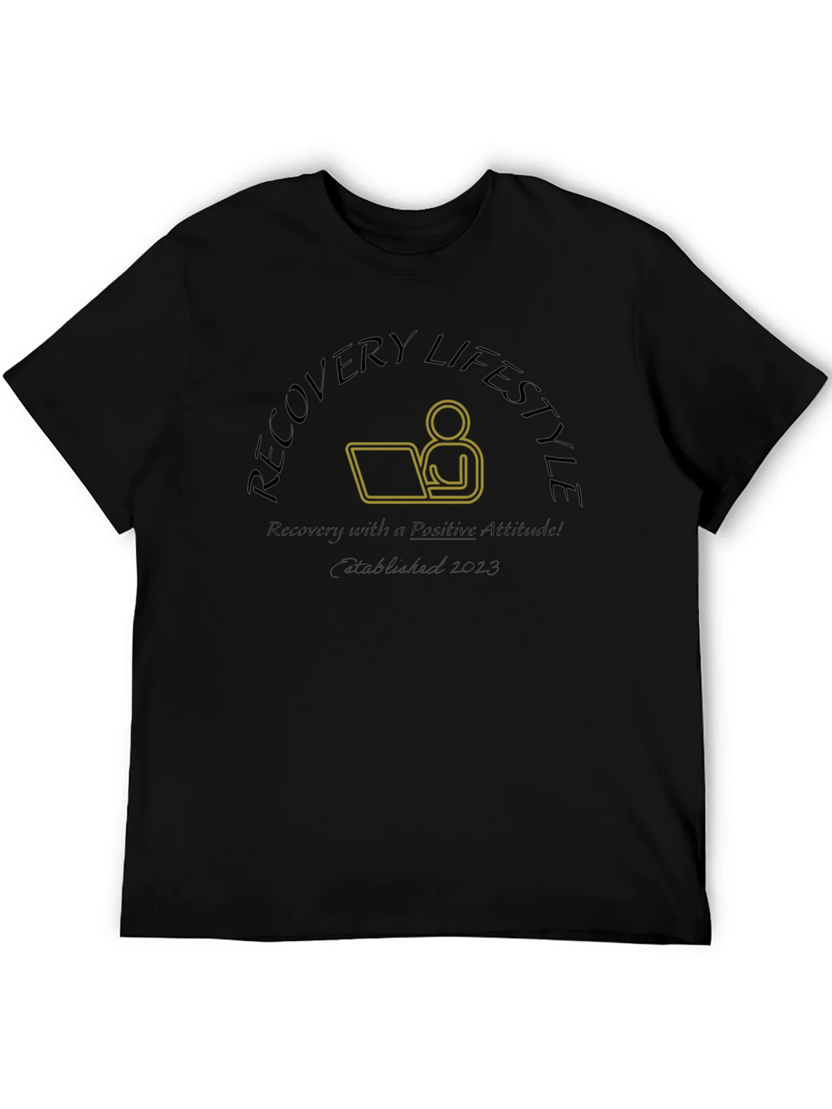 Recovery Lifestyle Positive Attitude T-Shirt product image 5