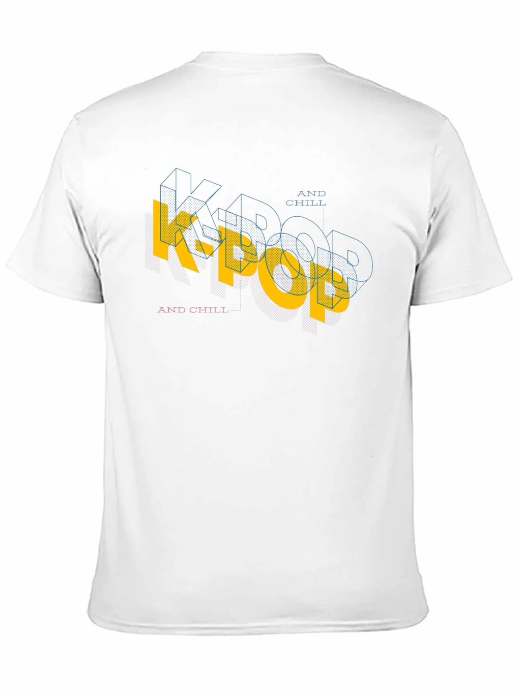 K-Pop and Chill Black Graphic Tee product image 4