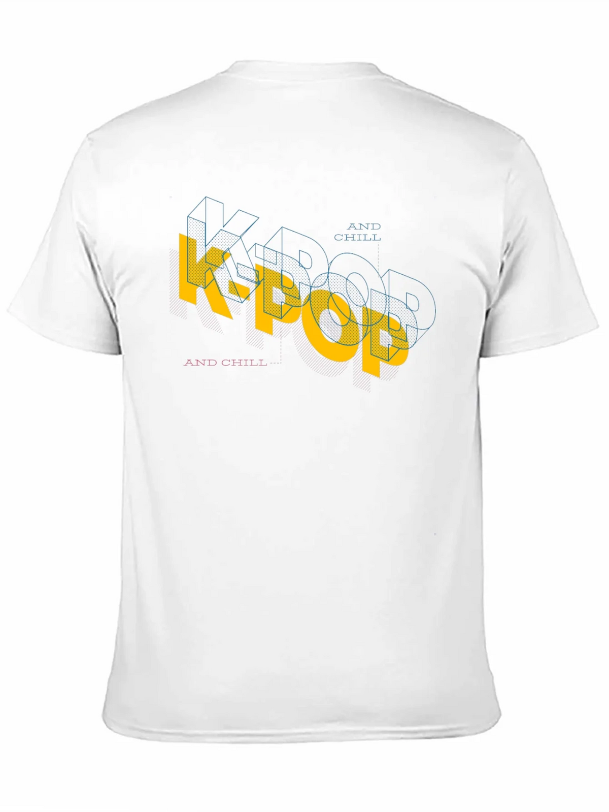 K-Pop and Chill Black Graphic Tee product image 4
