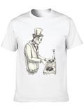 DJ Top Hat Graphic T-Shirt