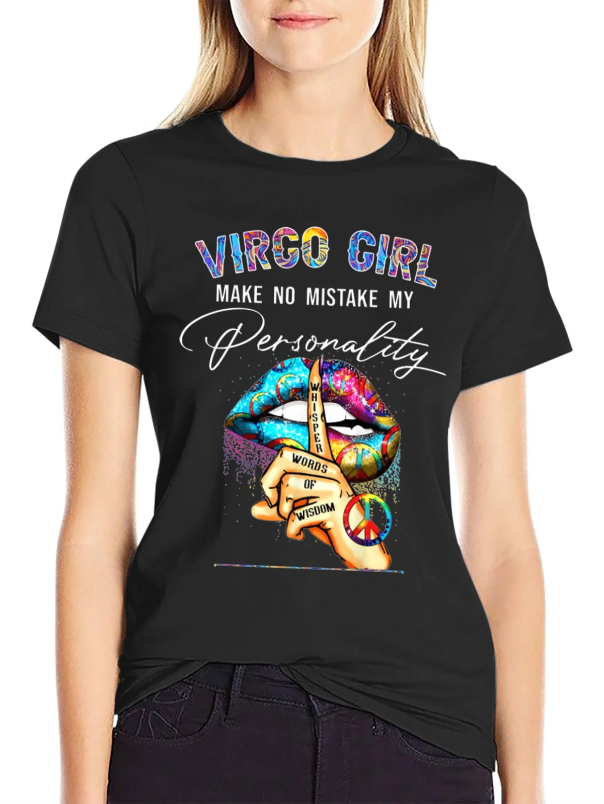 Virgo Girl Zodiac T-Shirt Make No Mistake product image 2