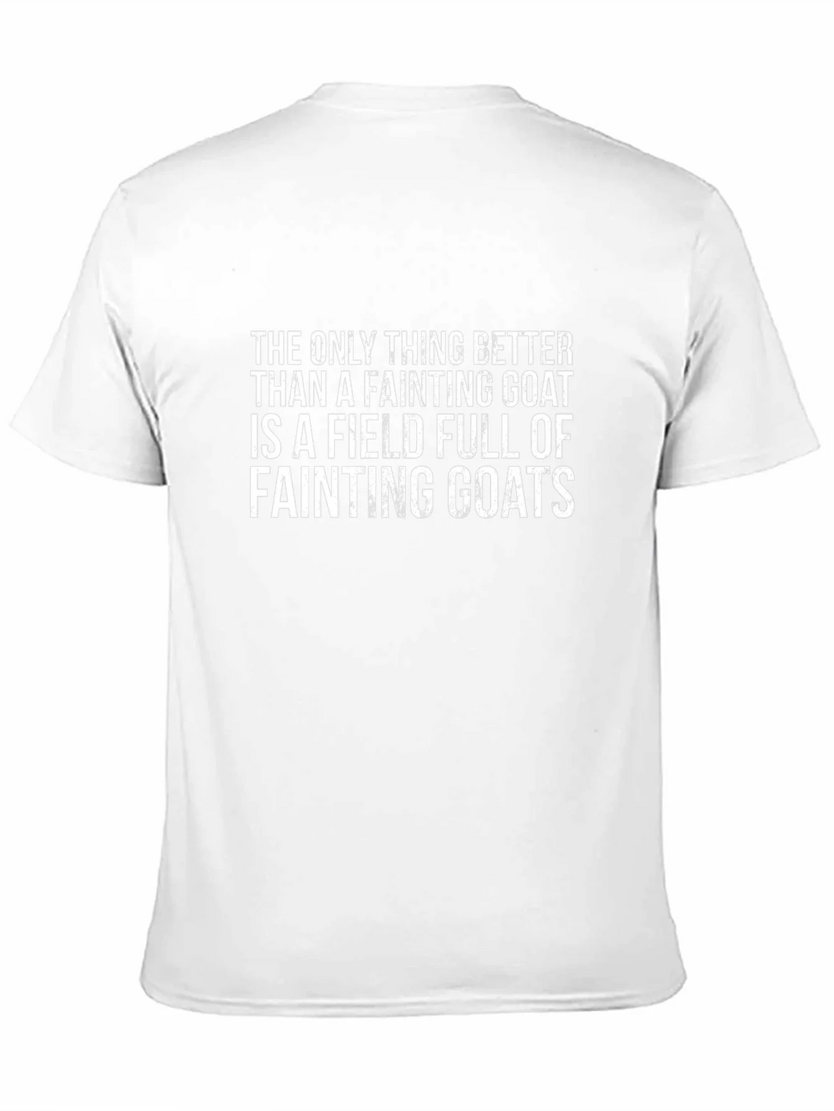 Fainting Goat Graphic T-Shirt - Funny Farm Animal Tee product image 2