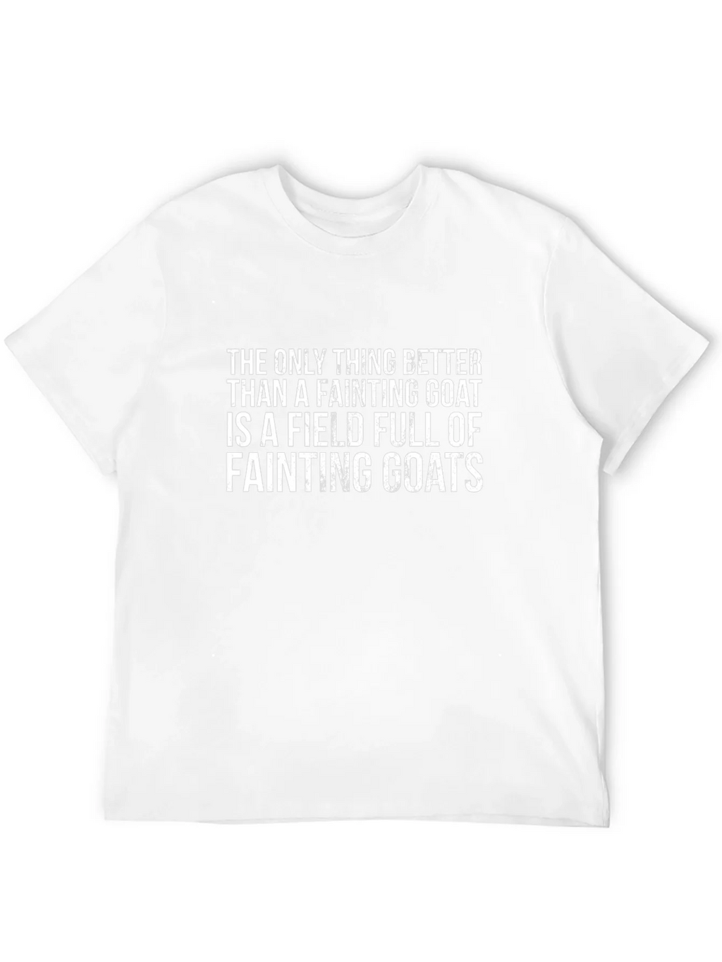Fainting Goat Graphic T-Shirt - Funny Farm Animal Tee product image 3