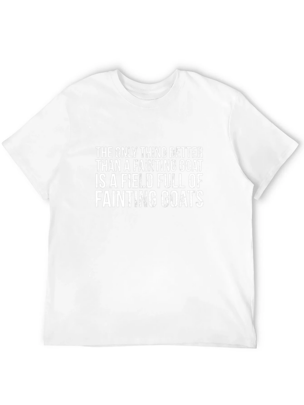 Fainting Goat Graphic T-Shirt - Funny Farm Animal Tee product image 3